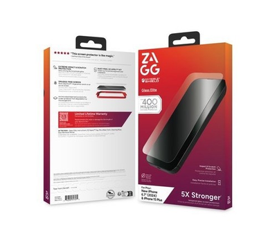 #ad ZAGG Apple iPhone 16 Plus iPhone 15 Plus Glass Elite Screen Protector amp; Privacy $8.76