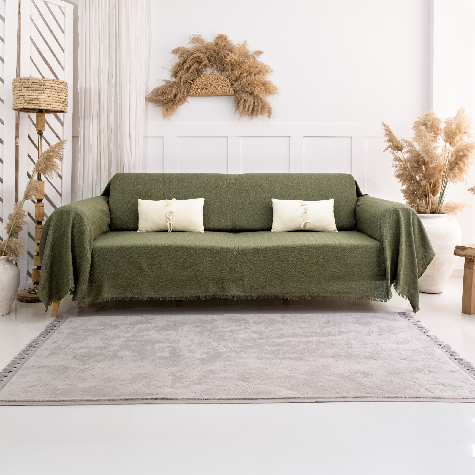 Copridivano Milam London Lanci per Divani Grande 3 Posti 180 x 300 cm