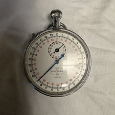 Vintage Meylan Type 204 Swiss Made Rare Specialty Clock WORKING