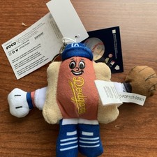 🔥🌭NEW! VIRAL LA DODGERS Stadium Hot Dog Keychain FOCO SOLD OUT! HARD TO FIND
