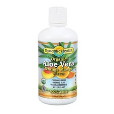 Jus D'Aloe Vera Bio Saveur Orange-Mangue 32 OZ Par Dynamic Health Laboratories