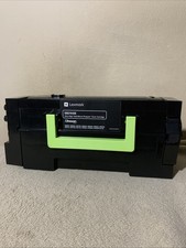 Open-Box GENUINE - LEXMARK 58D1H0E BLACK HIGH YIELD TONER CARTRIDGE UNUSED