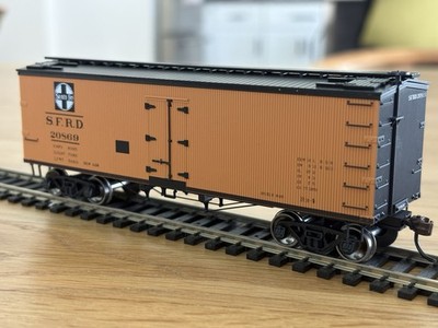 Athearn/Roundhouse NEW Yellow Box Santa Fe ATSF 36  Wood Reefer RND-1012 HO RARE