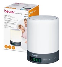Image of Beurer WL50 Wake Up Light Daylight Table Lamp Helps to Support The Sleep White