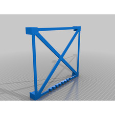Ubiquiti UniFi Switch 8 POE-150W Stand 3D-Printed
