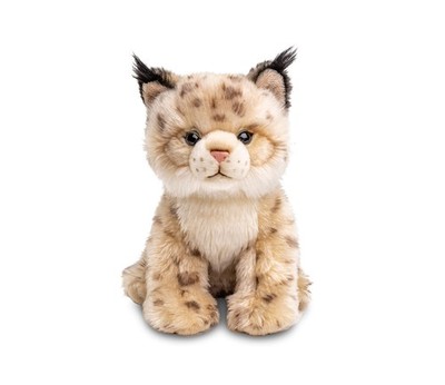 Junger Luchs, sitzend - 22 cm (Höhe) - Plüschtier, Kuscheltier