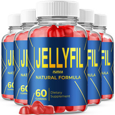 5 Pack Jellyfil Gummies For Men Jelly Fil Male Premium Supplements 300 Ct 5 Pack Jellyfil Gummies For Men Jelly Fil Male Premium Supplements 300 Ct