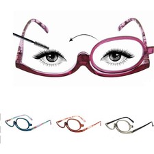 Flip Glasses Magnifying Make 1 Makeup Glasses Women Reading 4 Glasses Up