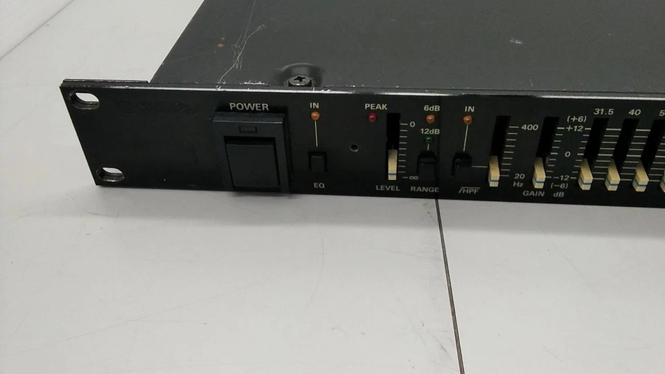 Ramsa Wz-9311 Graphic Equalizer Used Tested 100V Main unit only - Image 3 of 4