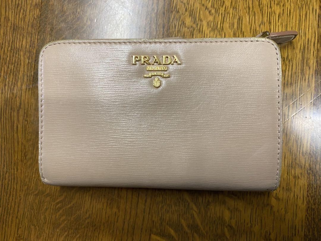 Prada Leather Wallet for Men and Women – PRADA Luxury Accessory