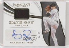 2019 Panini Immaculate Hats Off 2/25 Carson Fulmer #HO-CF Auto 3j2