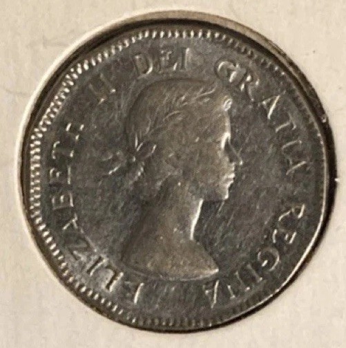 Canada 5c Nickel Coin 1953 Uncertified Collectible Five Cents
