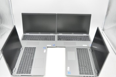 Lot of 4 Dell Latitude 5520/5521 Intel Core i5 11th Gen 8GB RAM 240GB SSD #1564