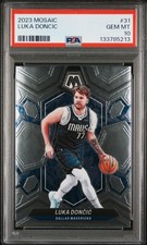 2023 PANINI MOSAIC #31 LUKA DONCIC PSA 10