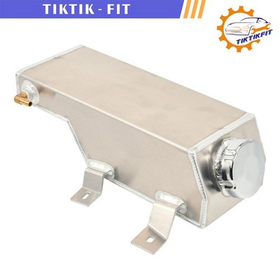 Aluminum Radiator Coolant Recovery Overflow Tank For 81-95 Jeep Wrangler Cj5/7