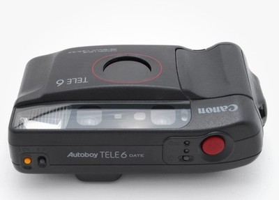 READ ] Canon Autoboy TELE 6 DATE Point & Shoot 35mm Film Camera
