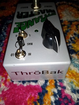 ThroBak Electronics Strange Master Effect Pedal treble booster | eBay