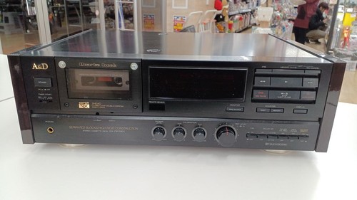 A&D AKAI GX-Z9100EX Cassette Deck Vintage JUNK For Parts Repair Power On