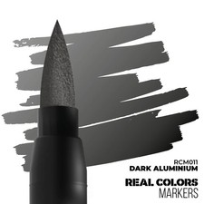 AK Interactive RCM011 Real Colors Markers Dark Aluminium