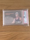 1998 Hollywood Hulk Hogan Topps WcW/nWo Auto Signed Wood PSA 9