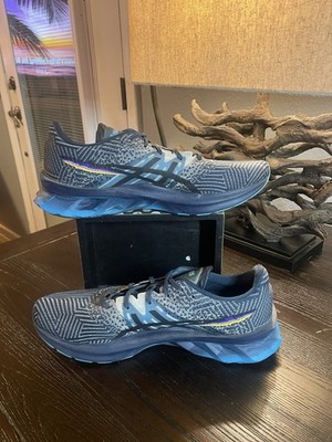 Asics FF Blast Model #1011B149 Men s Blue Running Comfort Shoes Sneaker Size 10