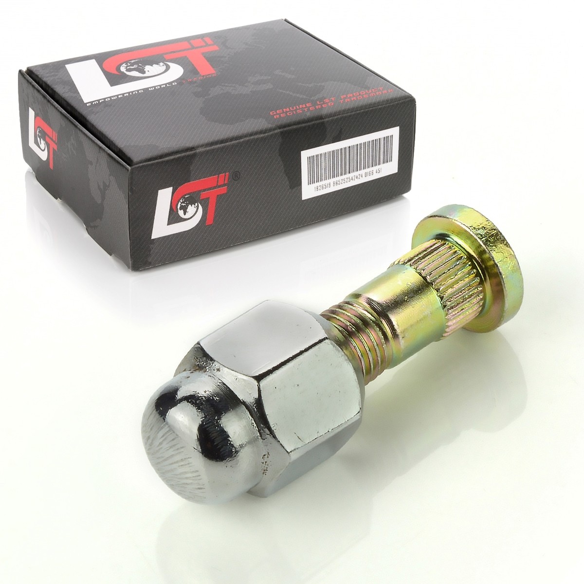 Wheel Bolt Knurled Bolt with Wheel Nut - M12x1.5 x 46mm for KIA Models *NEW*