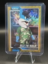 Marketplace image: Topps Series One 2026 Billy the Marlin Miami Marlins  M-30 1/1 SuperFractor