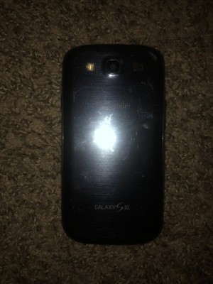Samsung Galaxy S III S3 - Black/Blue - UNTESTED / AS-IS