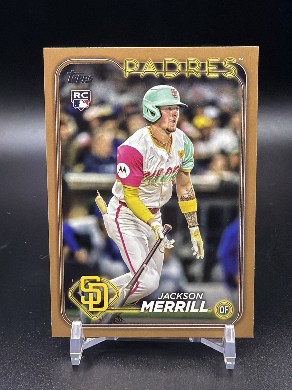 2024 Topps Update - Jackson Merrill - #US210 Gold Parallel #d /2024