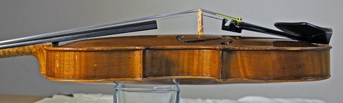 100+ Jahre ALTE antike BÖHMISCHE GEIGE - STAINER Modell, 1903 - Bild 11 von 13