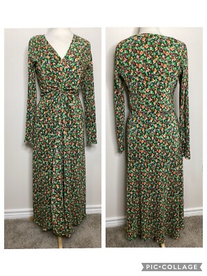 ROTATE Birger Christensen Maxi Dress Mini Pleats 4