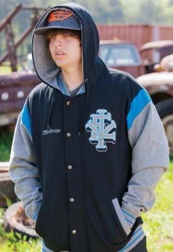 NUEVA SUDADERA CON CAPUCHA FLY ADULTO XLARGE MX ATV BMX MV PLAYER Foto 3 de 3