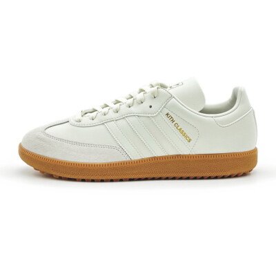 Size 5.5 - adidas Kith x Samba Spikeless Golf White Gum for
