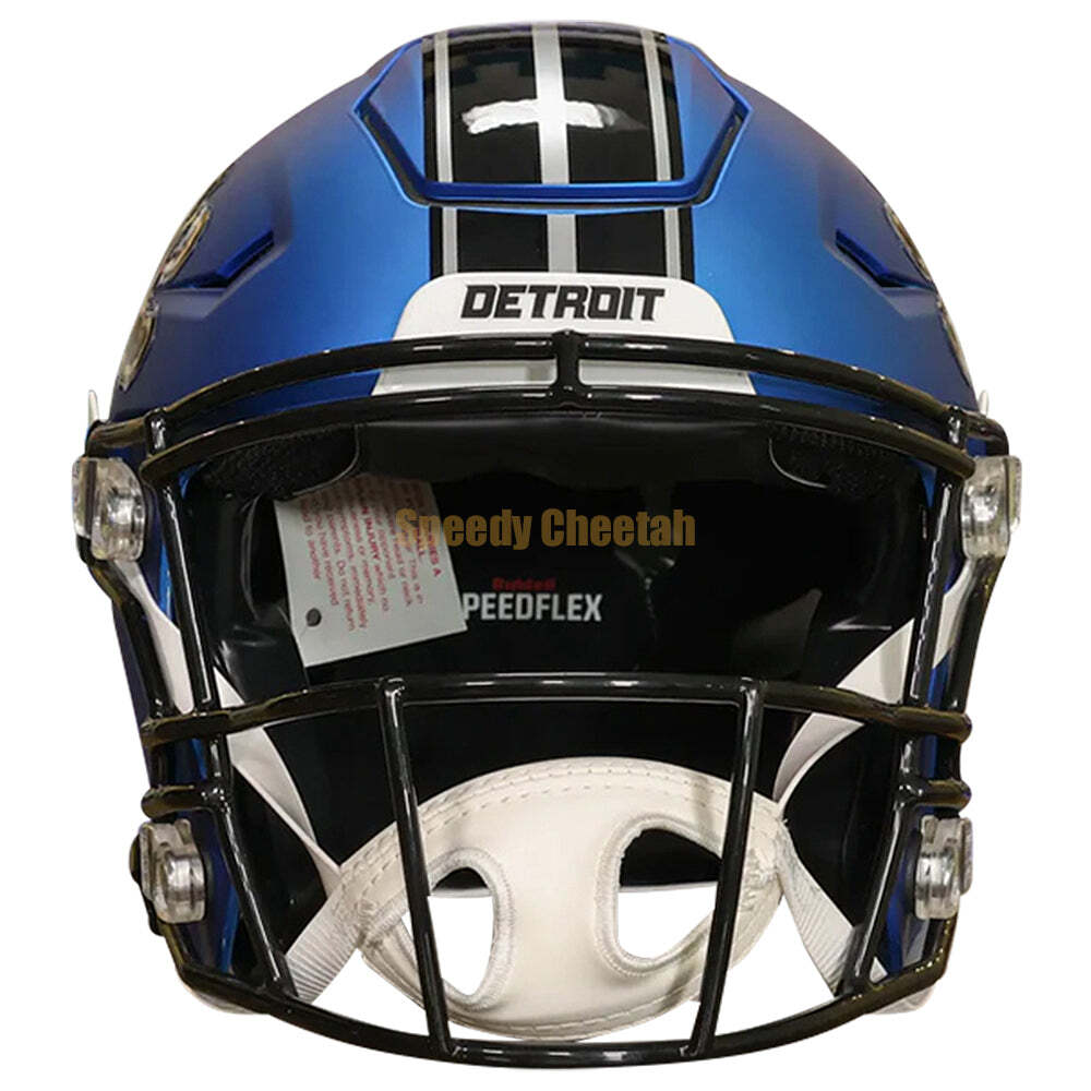 detroit lions speedflex helmet Detroit Lions Blue Alternate 2 Riddell SpeedFlex Authentic Football Helmet