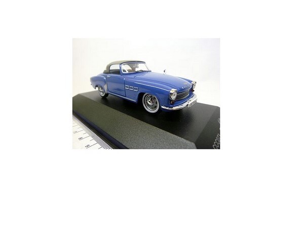 CCC073 Ixo Ist 1:43 Wartburg Sportwagen 313-1 Blue 1957-image