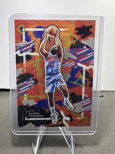 James Harden 2020-21 Panini Court Kings #42 Ruby Numbered 58/149
