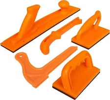 Safety Woodworking Push Block and Push Stick Package 5 Piece Set in Safety