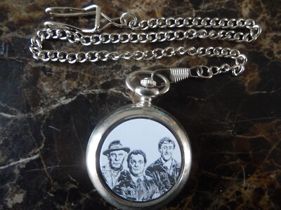 ONLY FOOLS AND HORSES SKETCH WITH GRANDAD WATCH WITH CHAIN (NEW) UK - Main Image