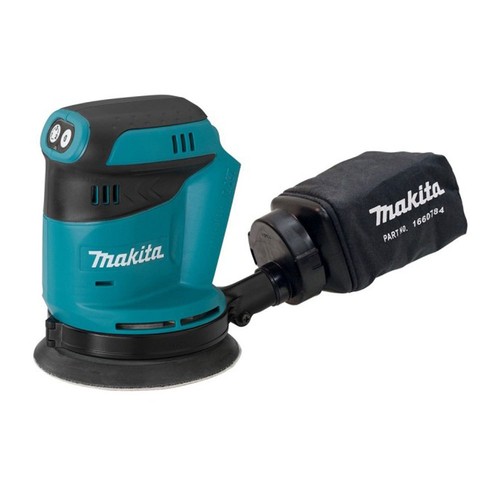 Levigatrice a disco orbitale casuale senza fili MAKITA BBO180Z 18V 5" (125mm)DBO180Z solo corpo - Foto 2 di 4