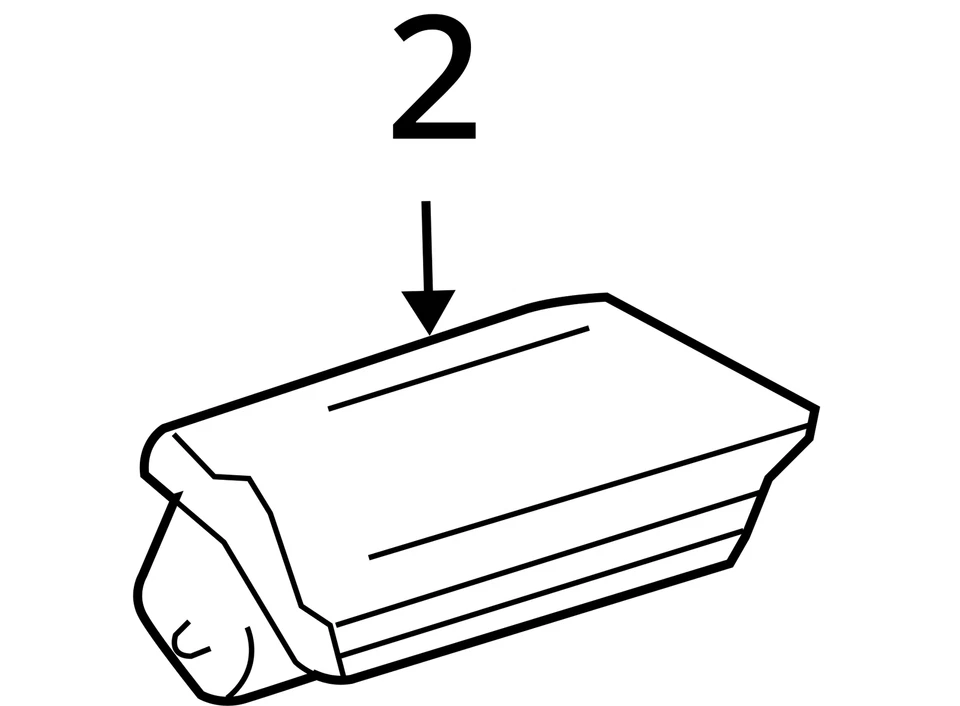 1995 - 1997 Chevy Cavalier New Old Stock Passenger Side Dash Airbag OEM 16759781 - Imagem 4 de 4