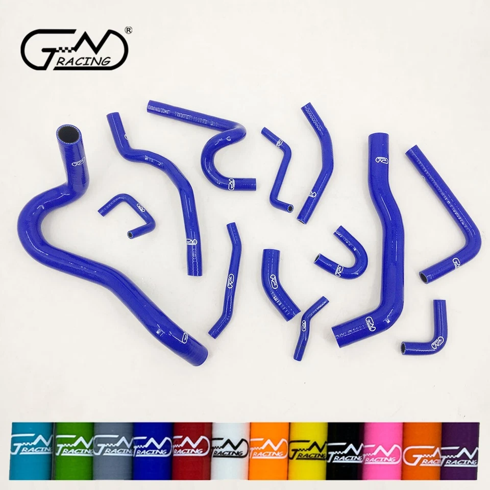 Kit de manguera de calefacción de radiador de silicona Fit 2006-2011 Honda Civic Type-R FD2 K20A 2,0 L Foto 2 de 4