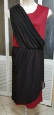 JUNE AMBROSE LADIES BLACK & RED DRESS - SIZE 3X