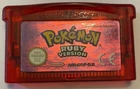 100% Authentic Pokemon Ruby English Version Game boy New Battery