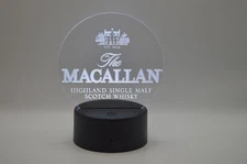 Macallan Scotch Whisky Bar LED Light Sign, USB or Battery Powered, Whiskey