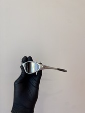 Oakley Mitute Silver Vintage Sunglasses Gorpcore USA Y2K Avantgarde Archive Hype