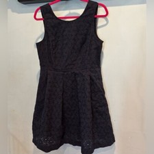 J.Crew Women's Navy Blue Sleeveless Dress Size 12