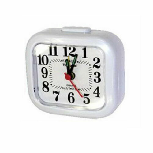 Travel Alarm Clock Battery Operated Analog 12 Hours Home Decor - US SHIP
