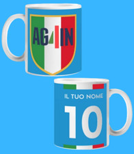 Tazza Personalizzata Napoli Campione d’Italia Nome Numero Scudetto Ceramica