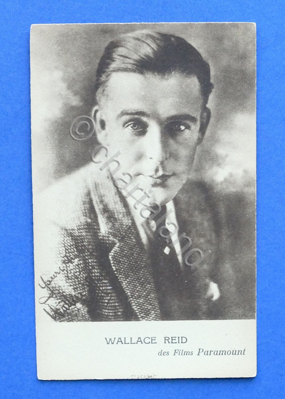 Famous Rreid Postcard Famous People - Wallace Reid - 1915 ca.