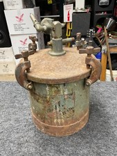 Devilbiss Steel Paint Pressure Pot Canister Tank Not Tested